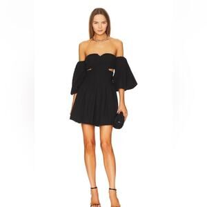 Sovere Black Forte Mini Dress Sz Small MSRP $199